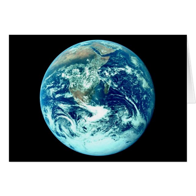 Planet Earth Card (Vorderseite (Horizontal))