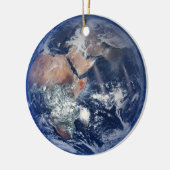 Planet Earth Christmas Tree Keramik Ornament (Links)
