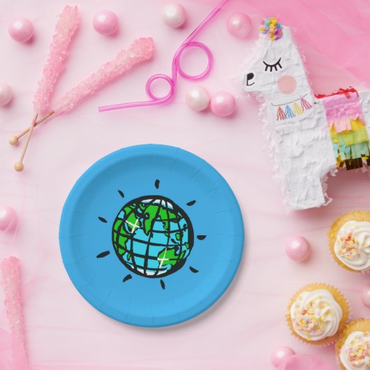 Planet EARTH - Earth Day - Conservation - Party Pappteller (Party)