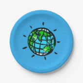 Planet EARTH - Earth Day - Conservation - Party Pappteller (Vorderseite)