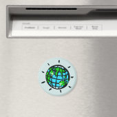 Planet EARTH - Erhaltung - Ökologie - Natur Magnet (In Situ (Geschirrspüler))