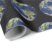 Planet Earth Gift Wrap - HAMbWG Geschenkpapier (Rolleneckpunkt)