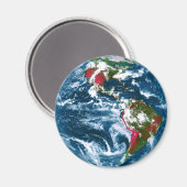 Planet Earth Magnet (Vorderseite/Rückseite)