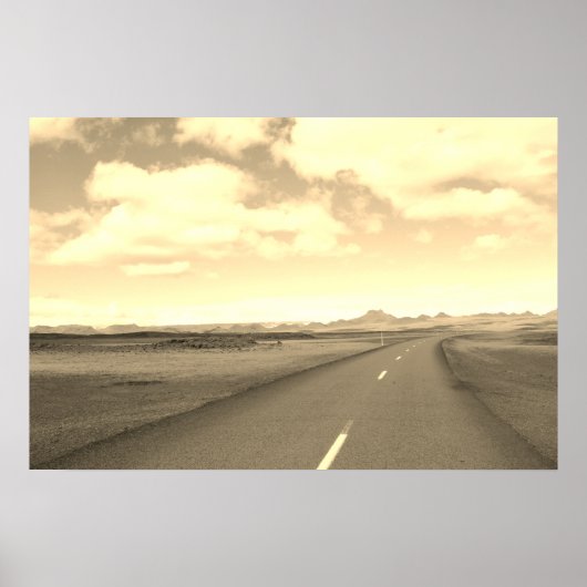 Planet Earth Road Poster (Vorne)