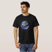 Planet Earth Space - Christliche John 3:16 Religio T-Shirt (Vorne ganz)