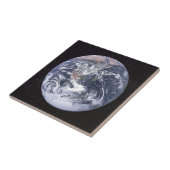 Planet Earth Starry Sky Fliese (Seite)