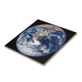 Planet Earth view from Apollo 17 Fliese (Seite)