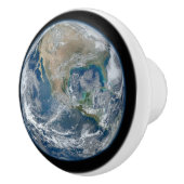 Planet Earth World Knob Keramikknauf (Rechts)