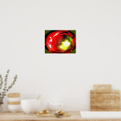 Planet Erde ändern Poster (Küche)