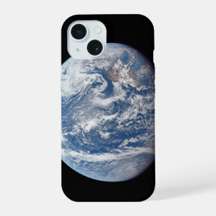 Planet Erde, aufgenommen von der Apollo 11-Besatzu iPhone 15 Hülle
