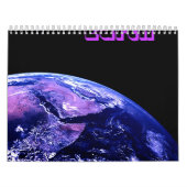 Planet Erde aus dem Universum Kalender (Titelbild)
