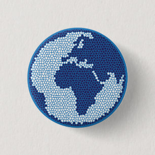 Planet Erde Button