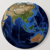 Planet Erde Button (Vorderseite)