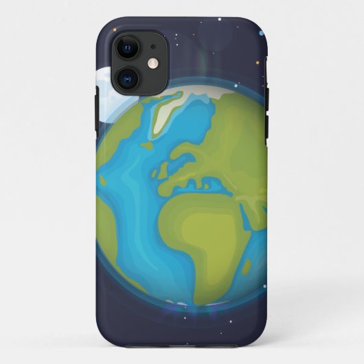 Planet Erde Case-Mate iPhone Hülle (Rückseite)