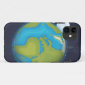 Planet Erde Case-Mate iPhone Hülle (Rückseite (Horizontal))