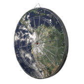 Planet Erde Dartscheibe (Vorderseite rechts)
