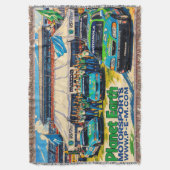 Planet Erde Decke (Vorderseite Vertikal)