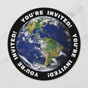 Planet Erde  Einladung