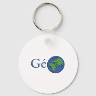 Planet Erde - Geografie Schlüsselanhänger