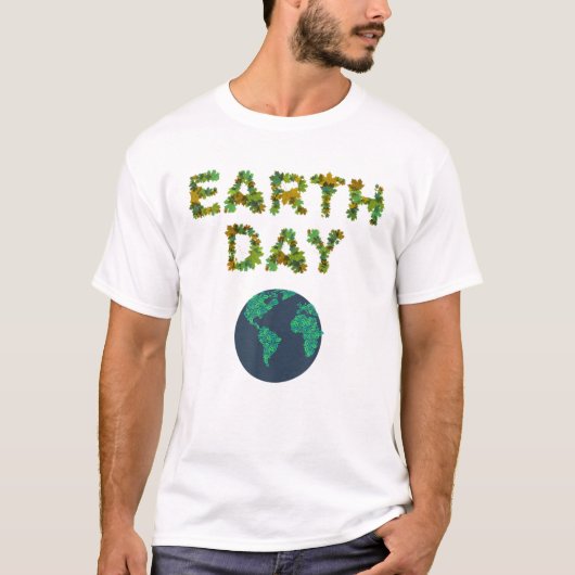 Planet Erde Globus Erde Erde Tag T-Shirt (Vorderseite)
