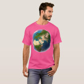 Planet Erde Globus T-Shirt (Vorne ganz)