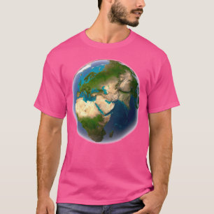 Planet Erde Globus T-Shirt