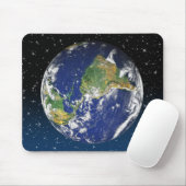 Planet Erde im Weltraum Mousepad (Mit Mouse)
