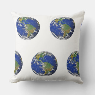 Planet Erde Kissen
