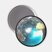 Planet Erde Kugel Magnet (Vorderseite/Rückseite)