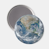 Planet Erde Kühlschrank oder Locker Magnet (Vorderseite/Rückseite)