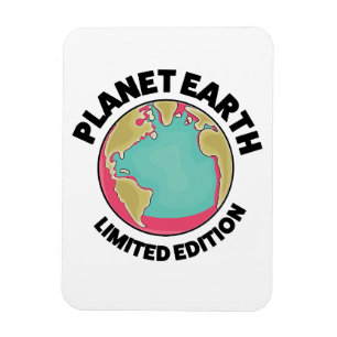 Planet Erde limitierte Auflage Magnet