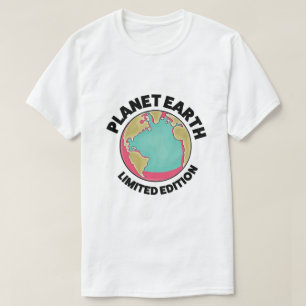 Planet Erde limitierte Auflage T-Shirt