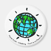 Planet Erde - Magnet (Vorne)