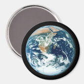 Planet Erde Magnet (Vorderseite/Rückseite)