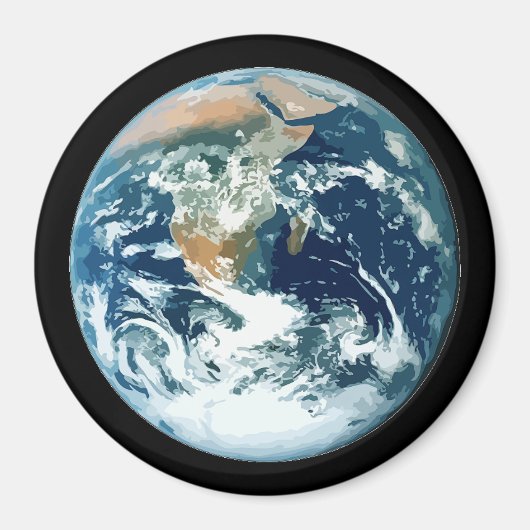 Planet Erde Magnet (Vorne)