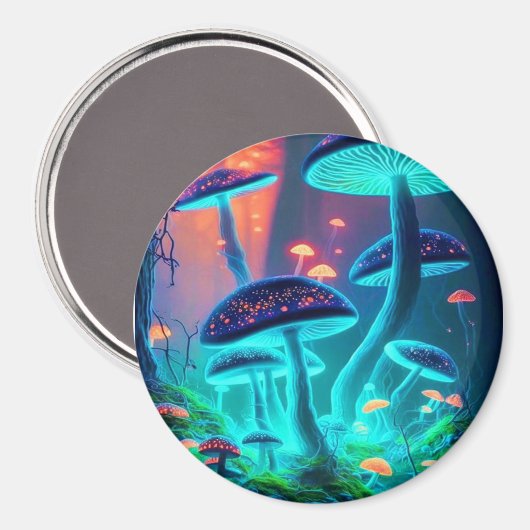 Planet Erde Magnet (Vorderseite/Rückseite)