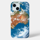Planet Erde mit Wolken über Australien. Case-Mate iPhone Hülle (Rückseite)