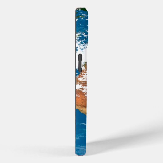 Planet Erde mit Wolken über Australien. Case-Mate iPhone Hülle (Rückseite / Rechts)