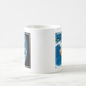 Planet Erde mit Wolken über Australien. Kaffeetasse (Mittel)