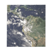 Planet Erde Notizblock (Vorderseite)