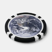 Planet Erde Pokerchips (Einzeln)