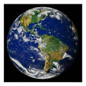 Planet Erde Poster (Vorderseite)