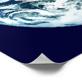 Planet Erde Poster (Ecke)