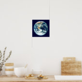 Planet Erde Poster (Küche)