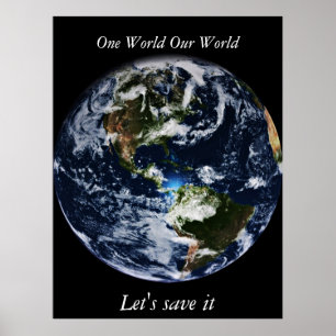 Planet Erde Poster
