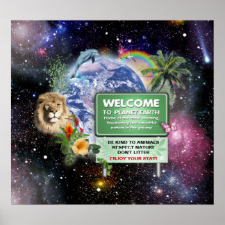 Planet Erde Poster