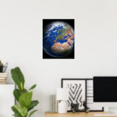 Planet Erde Poster (Heimbüro)