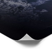 Planet Erde Poster (Ecke)