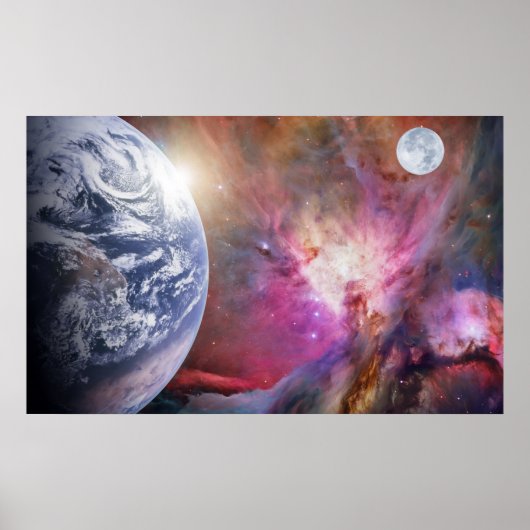 Planet Erde Poster (Vorne)