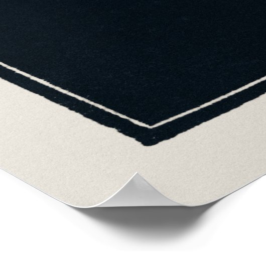 Planet Erde Poster (Ecke)